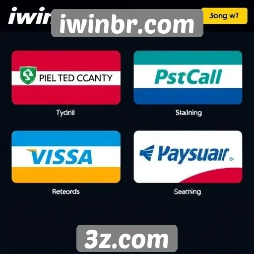 Métodos de pagamento acessíveis em iwinbr.com