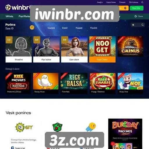 Funcionalidades e recursos do iwinbr.com para jogadores
