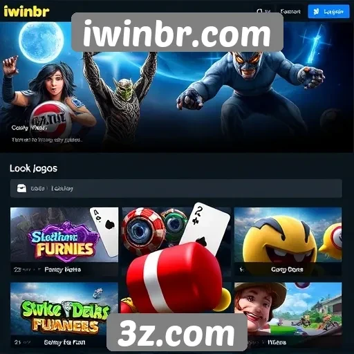 Análise da variedade de jogos disponíveis no iwinbr.com