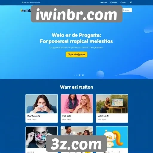 Design do site iwinbr.com melhora experiência do usuário